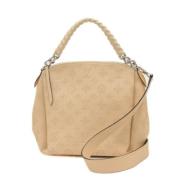 Pre-owned Leather louis-vuitton-bags Louis Vuitton Vintage , Beige , D...