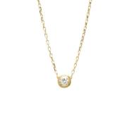 Pre-owned Rose Gold necklaces Cartier Vintage , Yellow , Dames