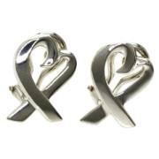 Pre-owned Silver earrings Tiffany & Co. Pre-owned , Gray , Dames