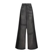 Zwarte Jeans voor een stijlvolle look MM6 Maison Margiela , Gray , Dam...