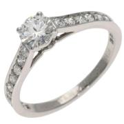 Pre-owned Platinum rings Cartier Vintage , White , Dames