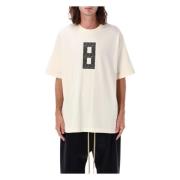 Crème Grafisch T-shirt Oversized Pasvorm Fear Of God , Beige , Heren