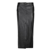 Knie Ondersteuning Rok Pinko , Black , Dames