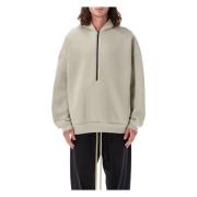 Paris Sky Gebreide Truien Half Zip Hoodie Fear Of God , Beige , Heren