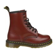 Rode enkellaarsjes voor vrouwen Dr. Martens , Red , Dames