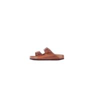 Brandy Sandalen met Gesp Birkenstock , Brown , Heren