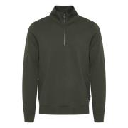 Halfzip sweatshirt: Deep Depths | Freewear Groen Casual Friday , Green...