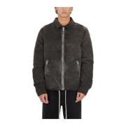 Gewatteerde ritsjas Rick Owens , Gray , Heren