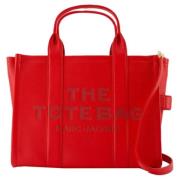 Leather handbags Marc Jacobs , Red , Dames