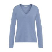 Lichtblauwe Denim Sweater Gabriela Hearst , Blue , Dames