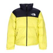 Retro Nuptse Gele Staart Donsjas The North Face , Yellow , Heren