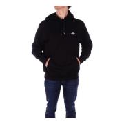 Zwarte Hoodie Sweater Logo Voorzak Dickies , Black , Heren