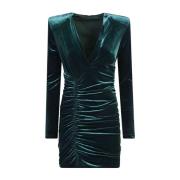 Groene Jurk Aw24 Damesmode Just Cavalli , Green , Dames