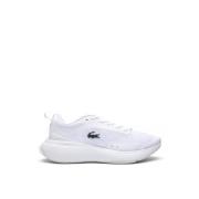 Witte Evo Sneakers met Rubberen Zool Lacoste , White , Dames