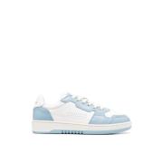 Witte/Stoffige Blauwe Dice Lo Sneakers Axel Arigato , Blue , Dames