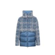 Imitatiebont Jacquard 3D Jas Colmar , Blue , Dames