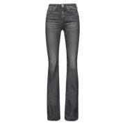 Flare-fit denim jeans, vintage grijs Pinko , Gray , Dames