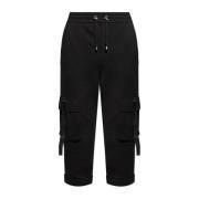 Sweatpants type cargo door Balmain , Black , Heren