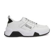 Witte Sneakers voor Mannen Aw24 Versace Jeans Couture , White , Heren