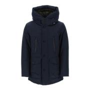 Arctic Parka in Ramar Stof Woolrich , Blue , Heren