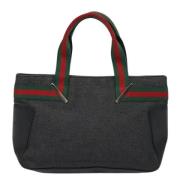 Pre-owned Canvas gucci-bags Gucci Vintage , Black , Dames