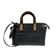 Pre-owned Leather fendi-bags Fendi Vintage , Black , Dames