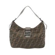 Pre-owned Canvas fendi-bags Fendi Vintage , Brown , Dames