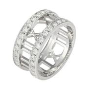 Pre-owned White Gold rings Tiffany & Co. Pre-owned , Gray , Dames