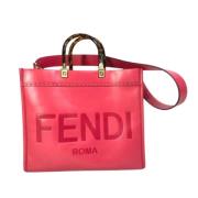 Pre-owned Leather fendi-bags Fendi Vintage , Pink , Dames