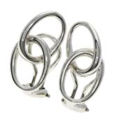 Pre-owned Silver earrings Tiffany & Co. Pre-owned , Gray , Dames