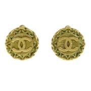 Pre-owned Metal chanel-jewelry Chanel Vintage , Yellow , Dames