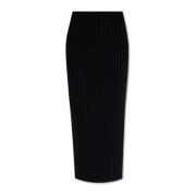 Rok Seta Max Mara , Black , Dames