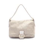 Pre-owned Canvas fendi-bags Fendi Vintage , Beige , Dames