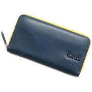 Pre-owned Leather wallets Fendi Vintage , Blue , Heren