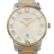 Pre-owned Stainless Steel watches Tiffany & Co. Pre-owned , White , He...