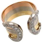 Pre-owned Rose Gold rings Cartier Vintage , Yellow , Dames