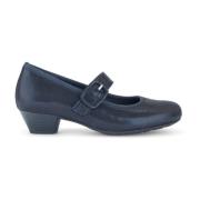 Klassieke elegante leren pumps Gabor , Blue , Dames