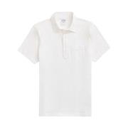 Wit Katoenen Jersey Vintage Polo Brooks Brothers , White , Heren