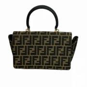 Pre-owned Fabric fendi-bags Fendi Vintage , Brown , Dames