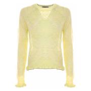 Diamantbreisel met gerimpelde zoom Kocca , Yellow , Dames