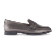 Bronzen Leren Loafers Stadsstijl Gabor , Brown , Dames