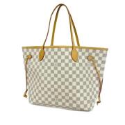 Pre-owned Fabric louis-vuitton-bags Louis Vuitton Vintage , White , Da...