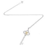 Pre-owned Platinum necklaces Tiffany & Co. Pre-owned , Gray , Dames