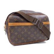 Pre-owned Fabric louis-vuitton-bags Louis Vuitton Vintage , Brown , Da...