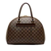 Pre-owned Canvas handbags Louis Vuitton Vintage , Brown , Dames