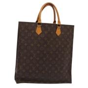 Pre-owned Canvas handbags Louis Vuitton Vintage , Brown , Dames