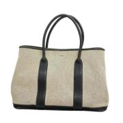 Pre-owned Fabric shoulder-bags Hermès Vintage , Gray , Dames