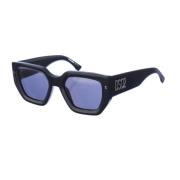 Vlinder Acetaat Zonnebril met UV-bescherming Dsquared2 , Black , Dames