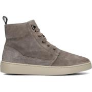 Bruine Casual Lage Sneakers Greve , Brown , Heren