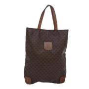 Pre-owned Leather handbags Celine Vintage , Brown , Dames